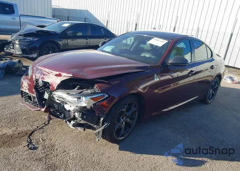 2018 Alfa Romeo Giulia Ti Sport Rwd z USA, uszkodzony, nr VIN ZARFAECN3J7599020